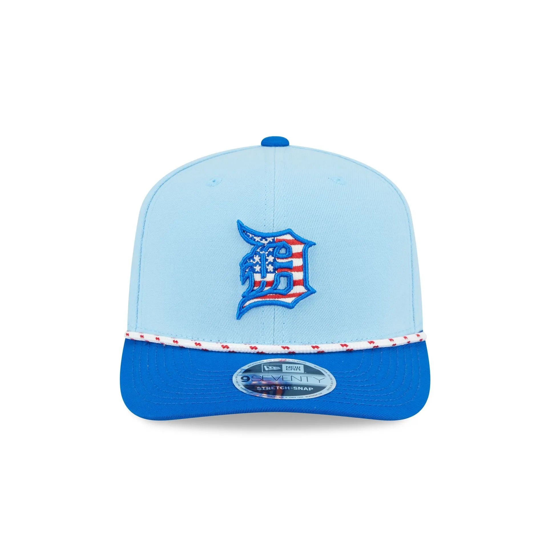 Detroit Tigers Independence Day 2025 9SEVENTY Stretch-Snap Hat sold by New Era product image thumbnail 2