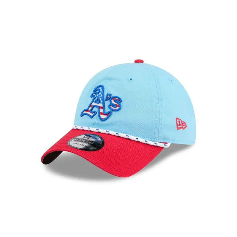 Athletics Independence Day 2025 9TWENTY Adjustable Hat sold by New Era