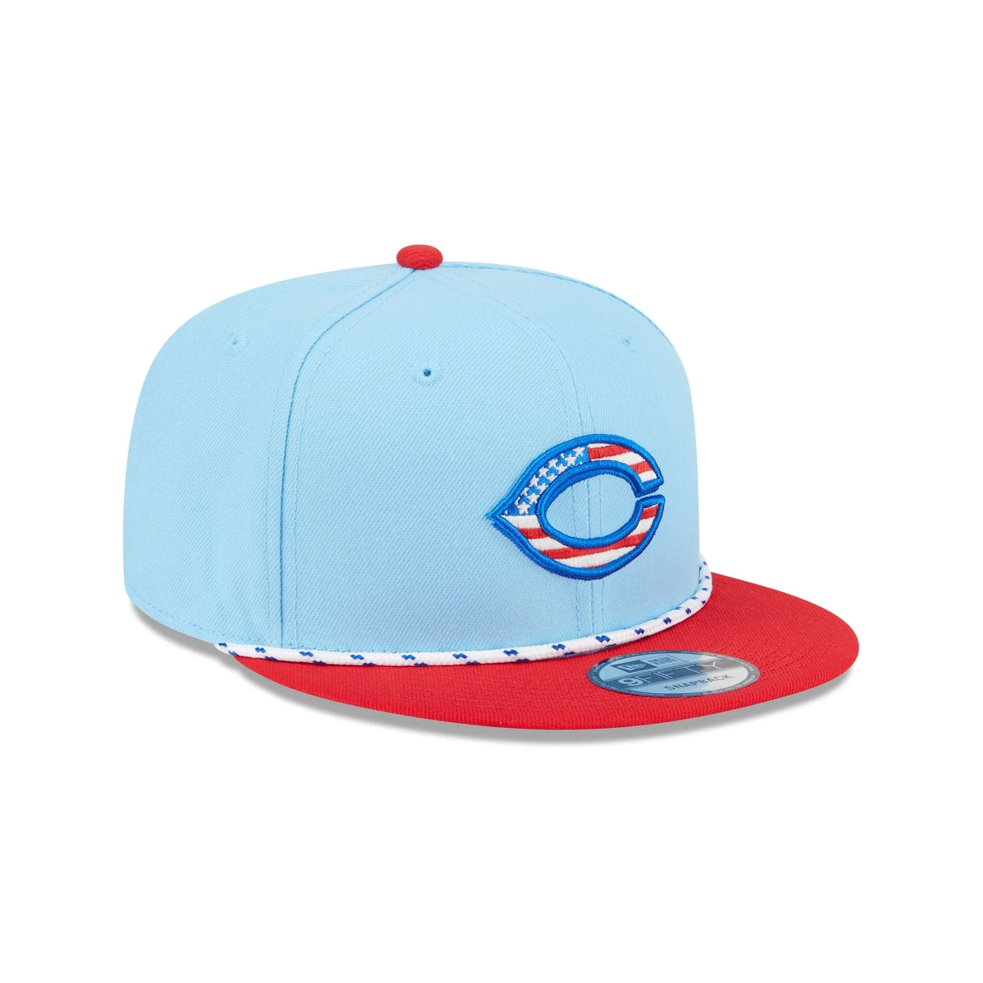 Cincinnati Reds Independence Day 2025 9FIFTY Snapback Hat sold by New Era product image thumbnail 3