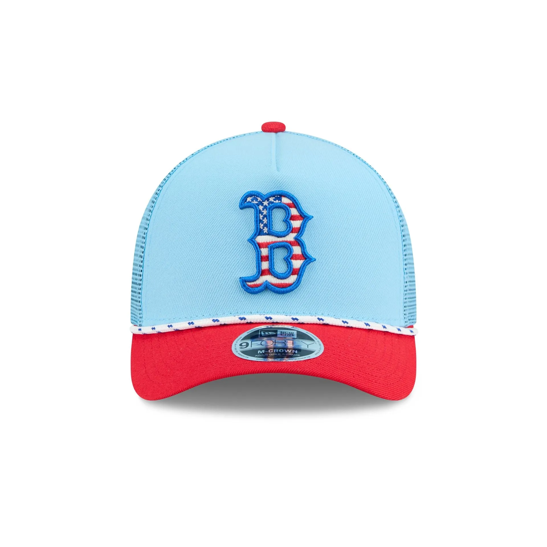 Boston Red Sox Independence Day 2025 9FORTY M-Crown A-Frame Trucker Hat sold by New Era product image thumbnail 2