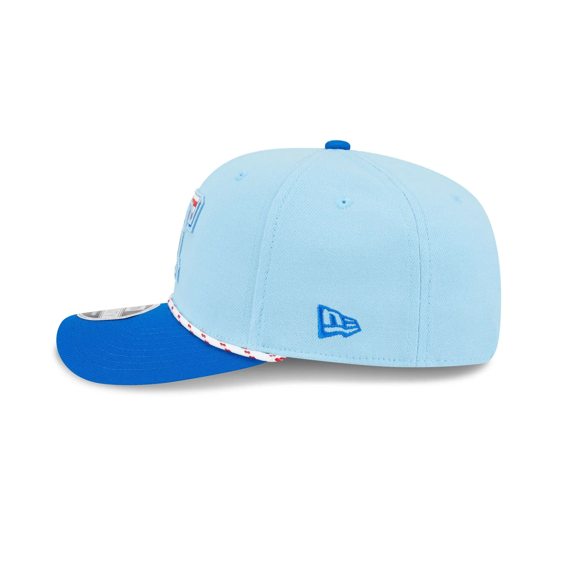 Texas Rangers Independence Day 2025 9SEVENTY Stretch-Snap Hat sold by New Era product image thumbnail 4
