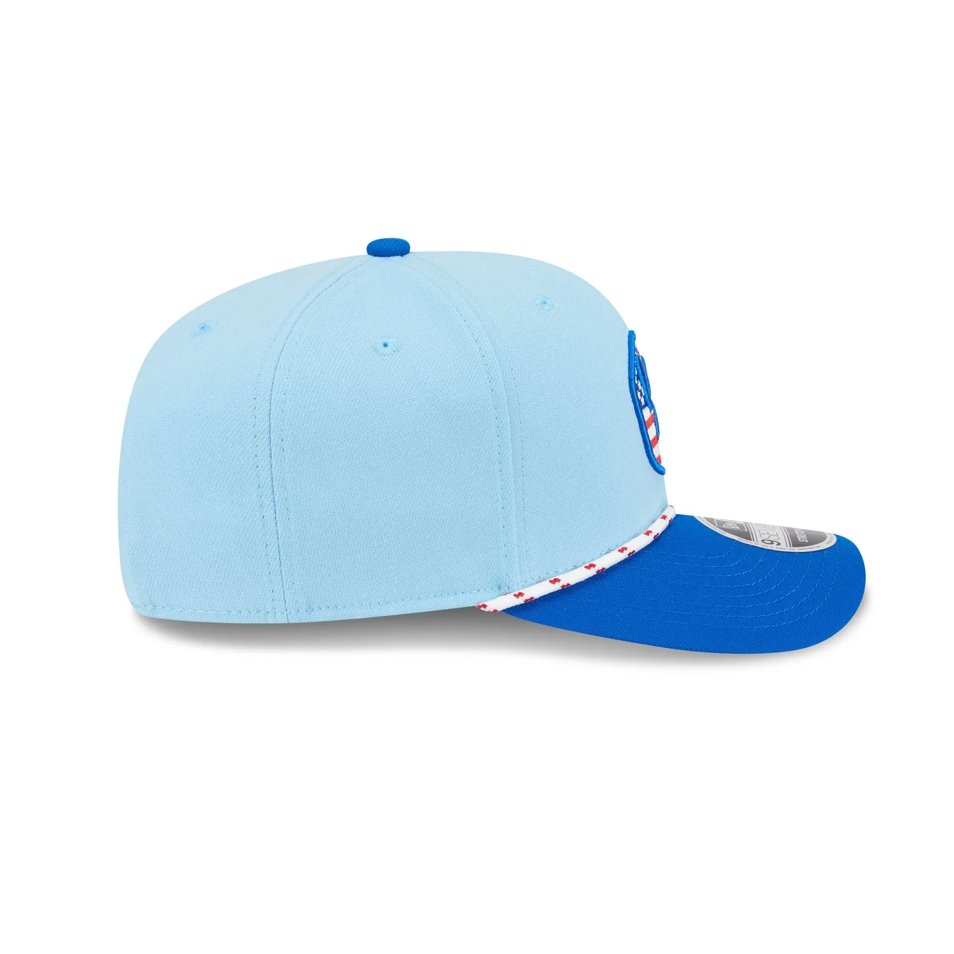 Milwaukee Brewers Independence Day 2025 9SEVENTY Stretch-Snap Hat sold by New Era product image thumbnail 5