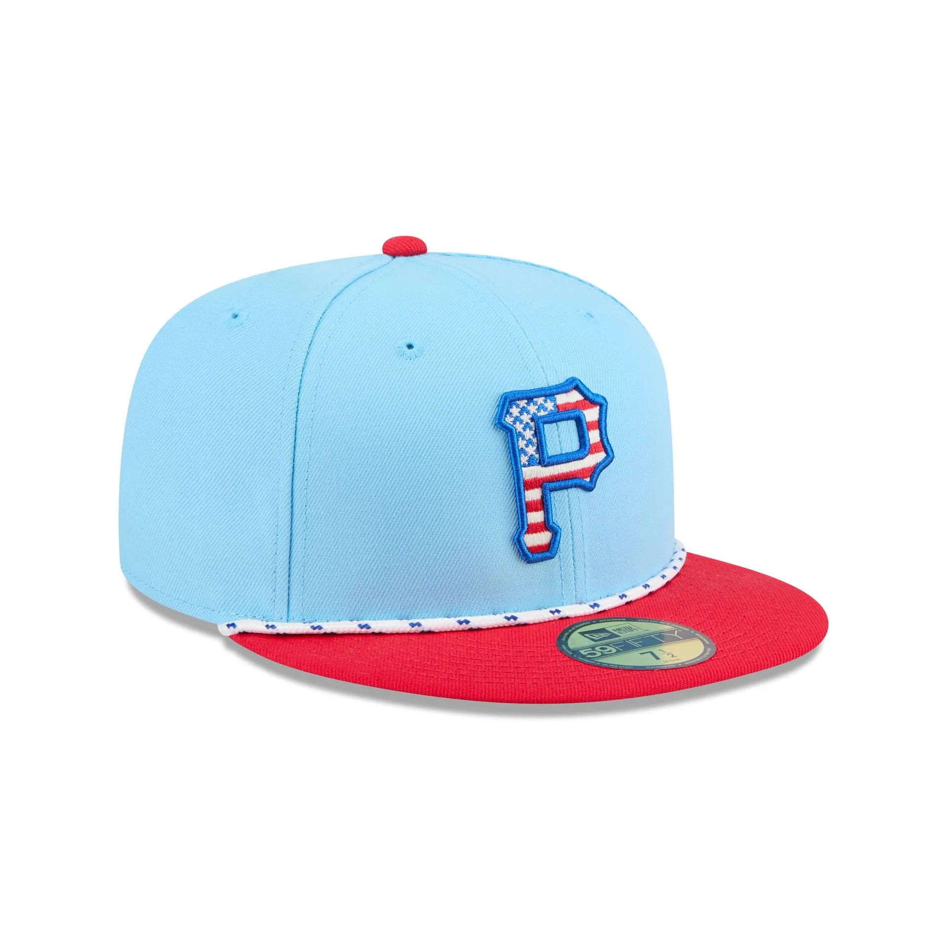 Pittsburgh Pirates Independence Day 2025 59FIFTY Fitted Hat sold by New Era product image thumbnail 3