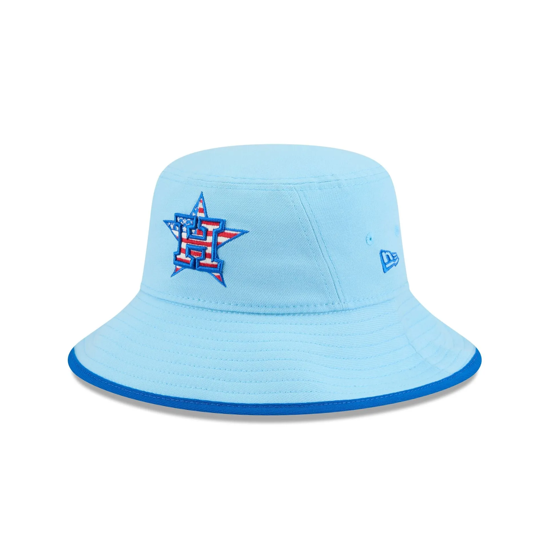 Houston Astros Independence Day 2025 Stretch Bucket Hat sold by New Era