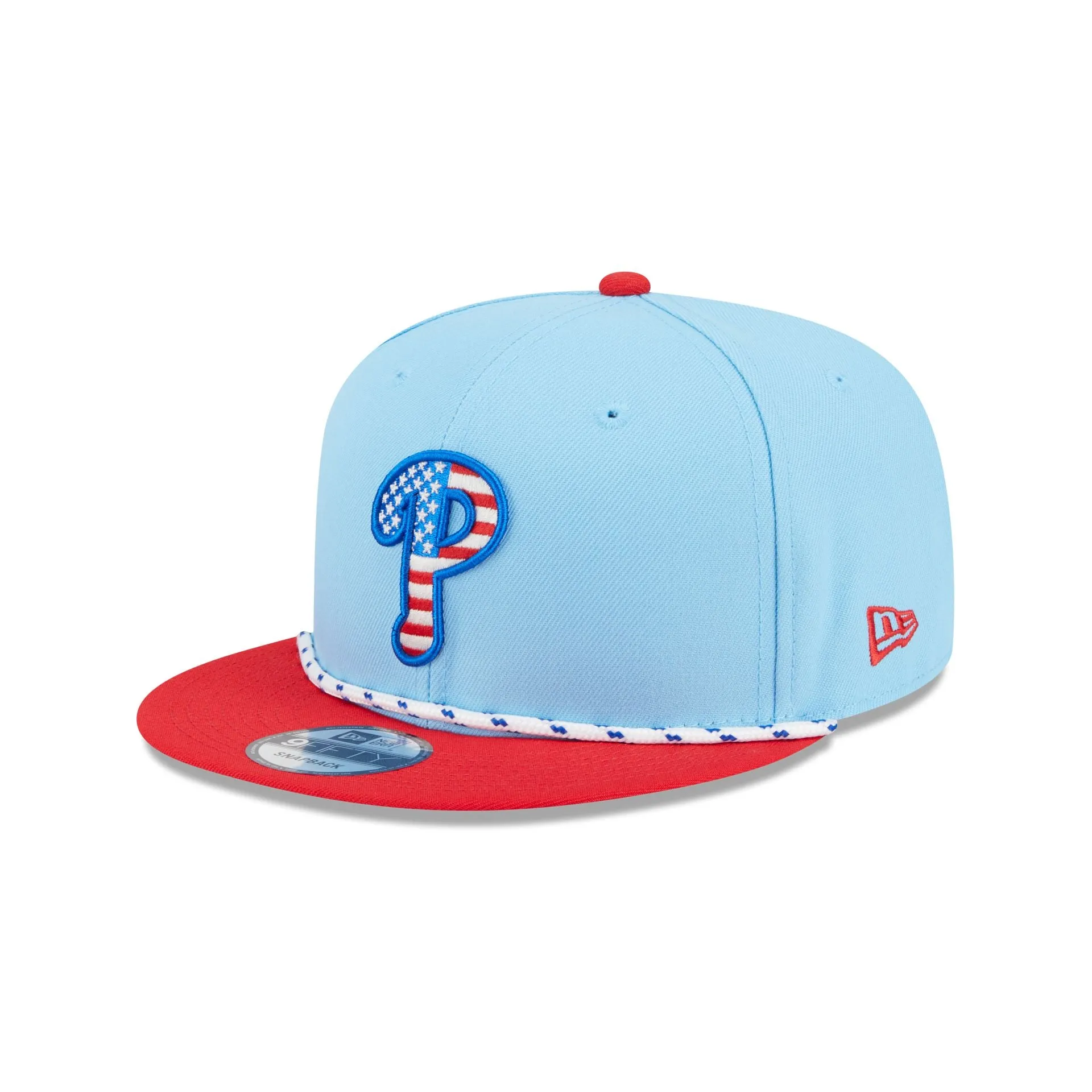 Philadelphia Phillies Independence Day 2025 9FIFTY Snapback Hat sold by New Era
