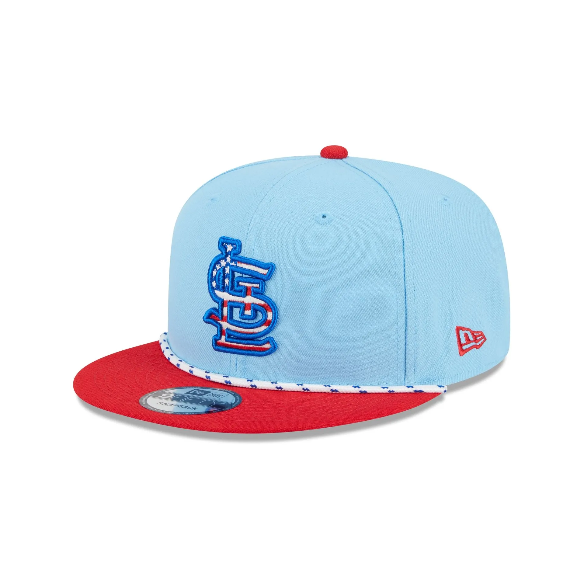 St. Louis Cardinals Independence Day 2025 9FIFTY Snapback Hat sold by New Era