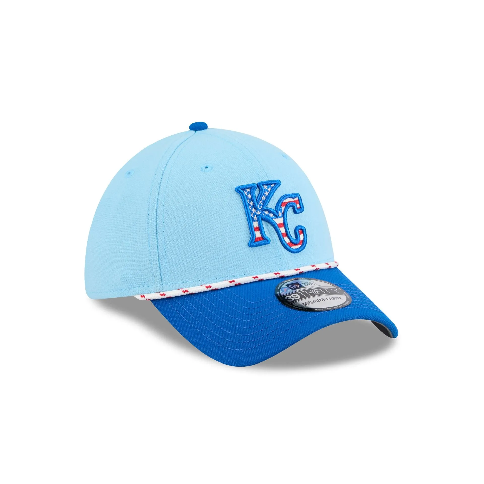 Kansas City Royals Independence Day 2025 39THIRTY Stretch Fit Hat sold by New Era product image thumbnail 3