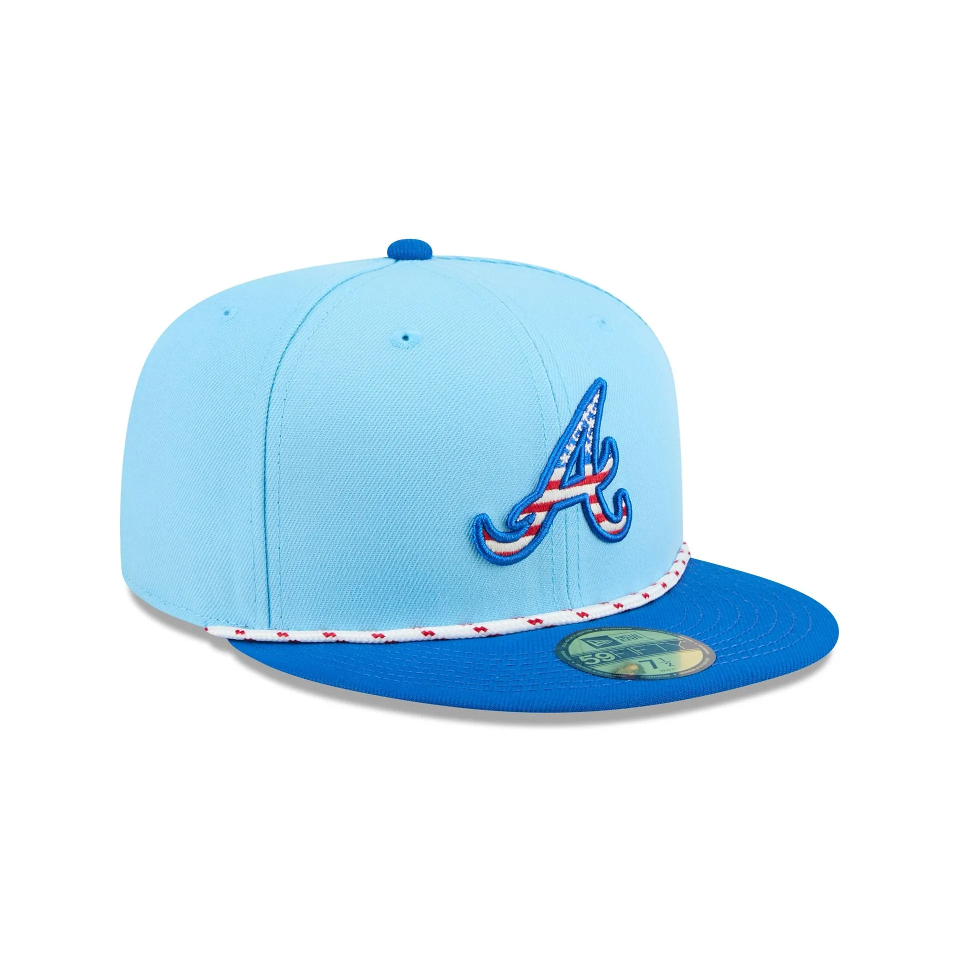 Atlanta Braves Independence Day 2025 59FIFTY Fitted Hat sold by New Era product image thumbnail 3