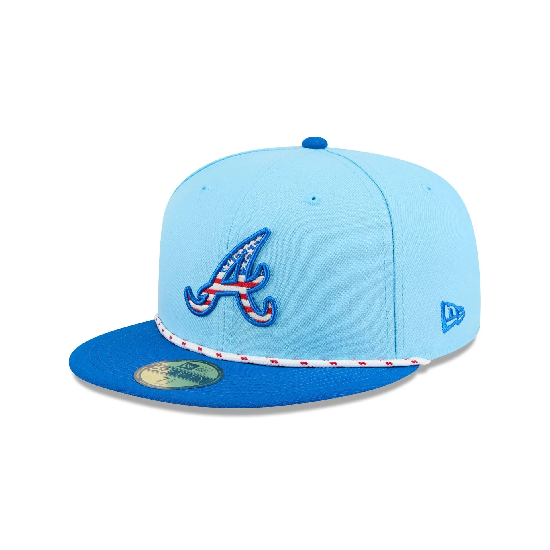 Atlanta Braves Independence Day 2025 59FIFTY Fitted Hat sold by New Era