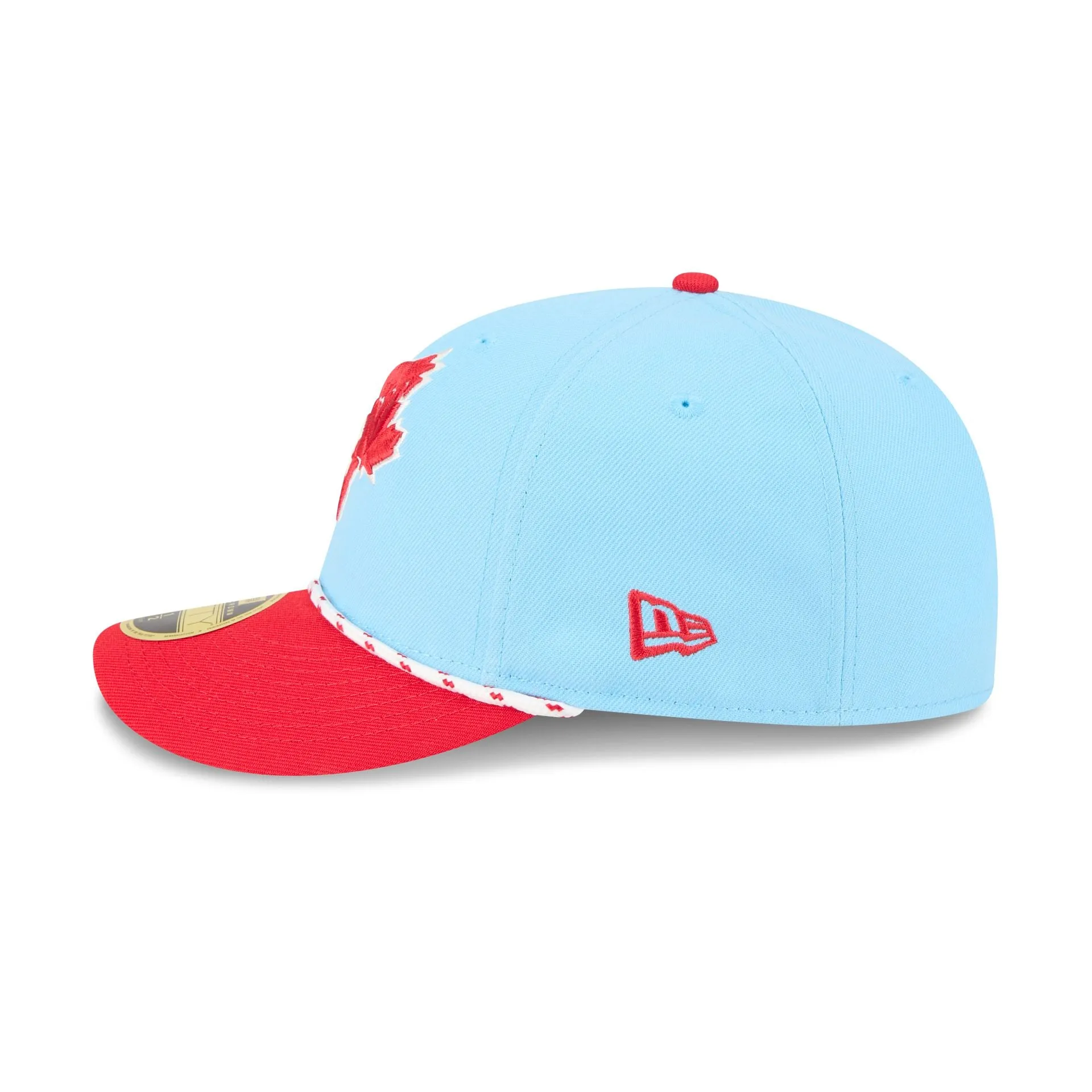 Toronto Blue Jays Independence Day 2025 Low Profile 59FIFTY Fitted Hat sold by New Era product image thumbnail 4