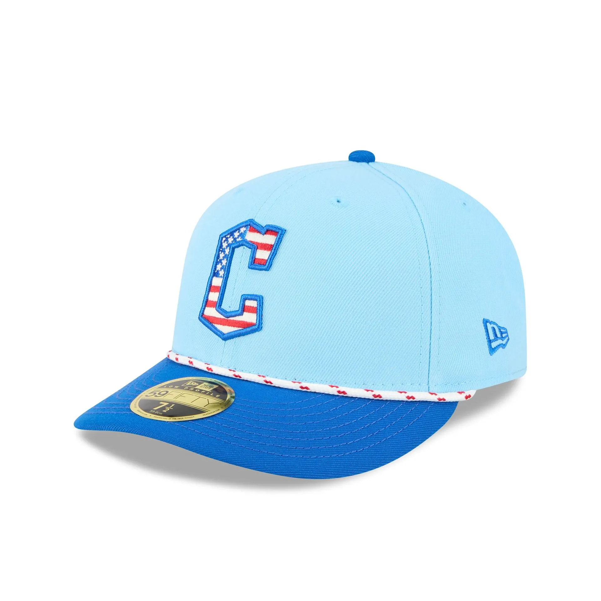 Cleveland Guardians Independence Day 2025 Low Profile 59FIFTY Fitted Hat sold by New Era