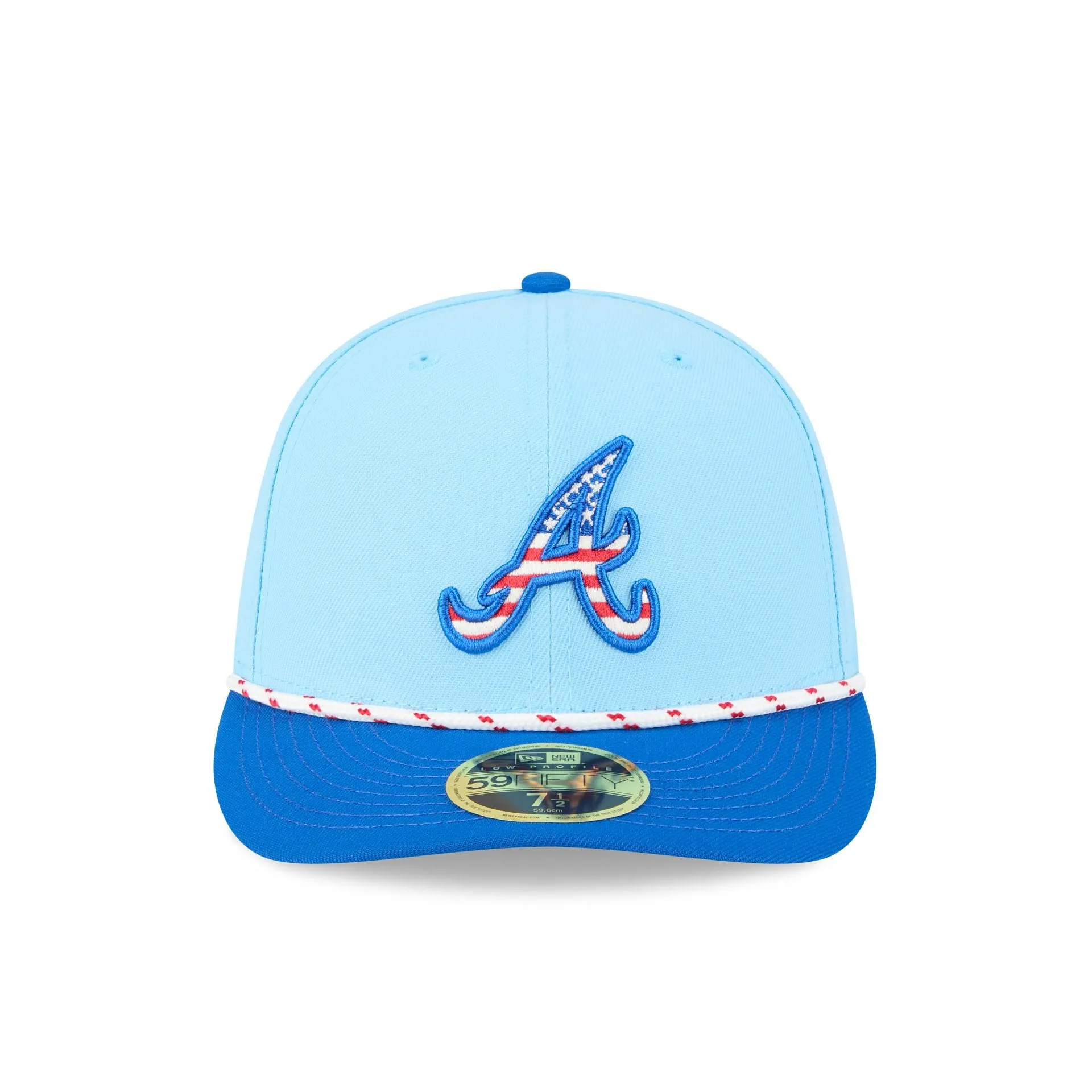 Atlanta Braves Independence Day 2025 Low Profile 59FIFTY Fitted Hat sold by New Era product image thumbnail 2
