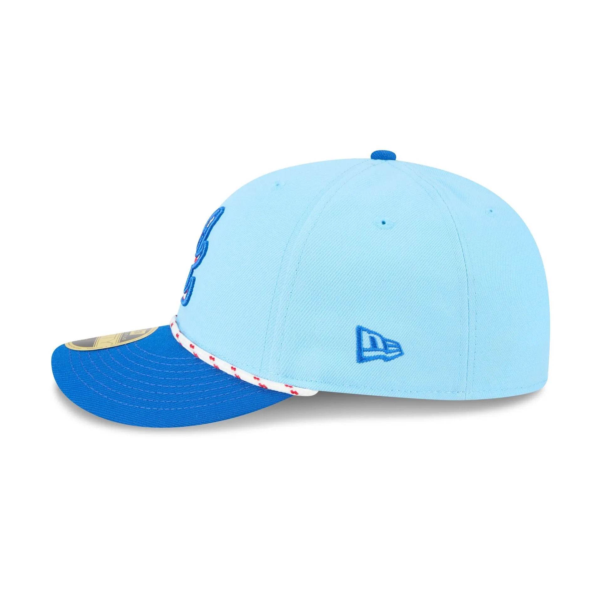 Atlanta Braves Independence Day 2025 Low Profile 59FIFTY Fitted Hat sold by New Era product image thumbnail 4