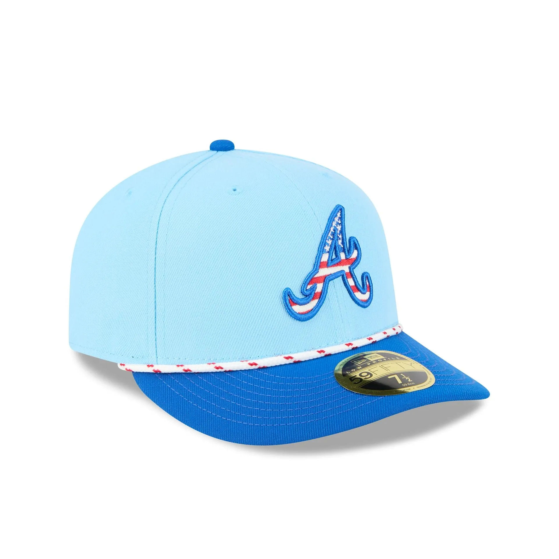 Atlanta Braves Independence Day 2025 Low Profile 59FIFTY Fitted Hat sold by New Era product image thumbnail 3