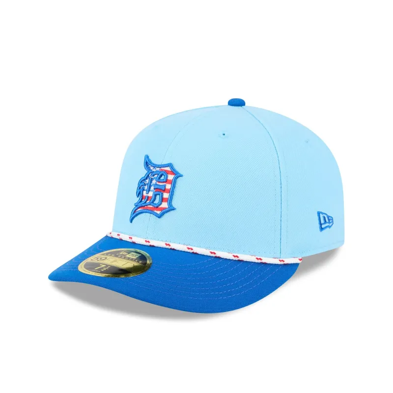 Detroit Tigers Independence Day 2025 Low Profile 59FIFTY Fitted Hat sold by New Era