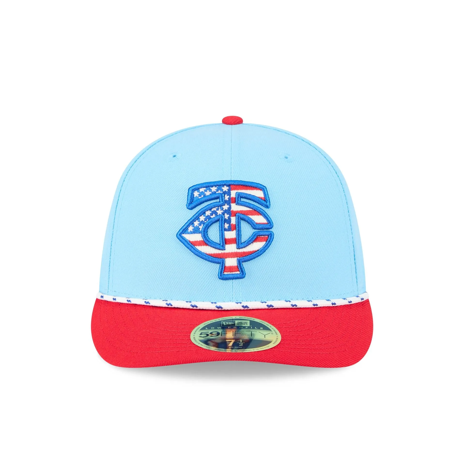 Minnesota Twins Independence Day 2025 Low Profile 59FIFTY Fitted Hat sold by New Era product image thumbnail 2