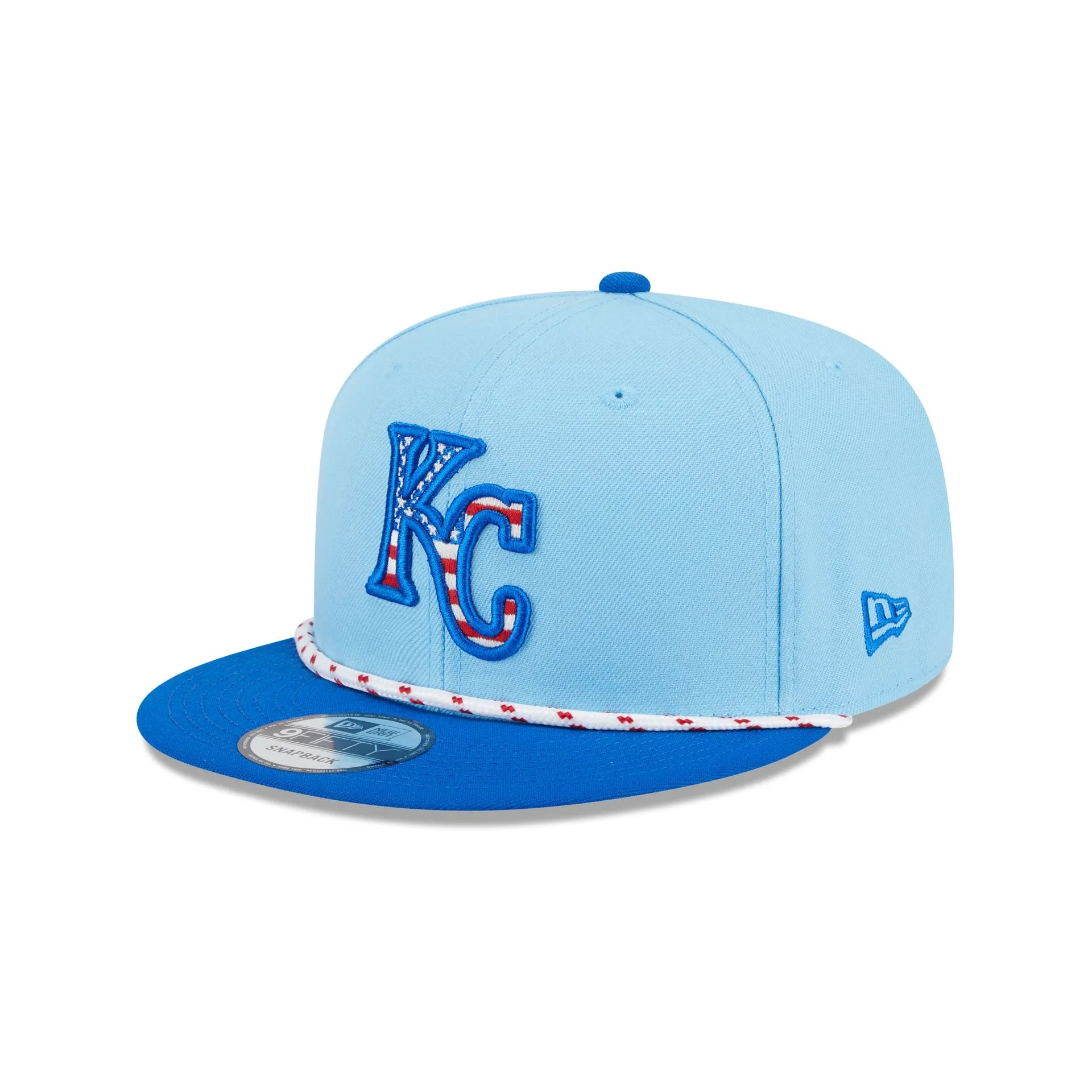 Kansas City Royals Independence Day 2025 9FIFTY Snapback Hat sold by New Era