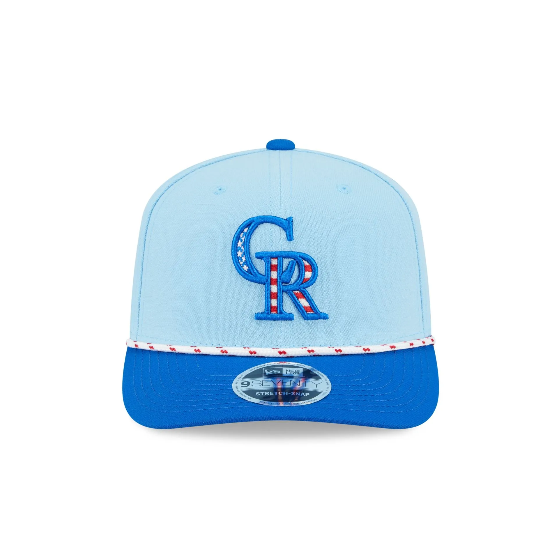 Colorado Rockies Independence Day 2025 9SEVENTY Stretch-Snap Hat sold by New Era product image thumbnail 2