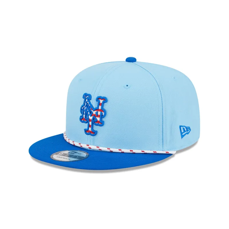 New York Mets Independence Day 2025 9FIFTY Snapback Hat sold by New Era