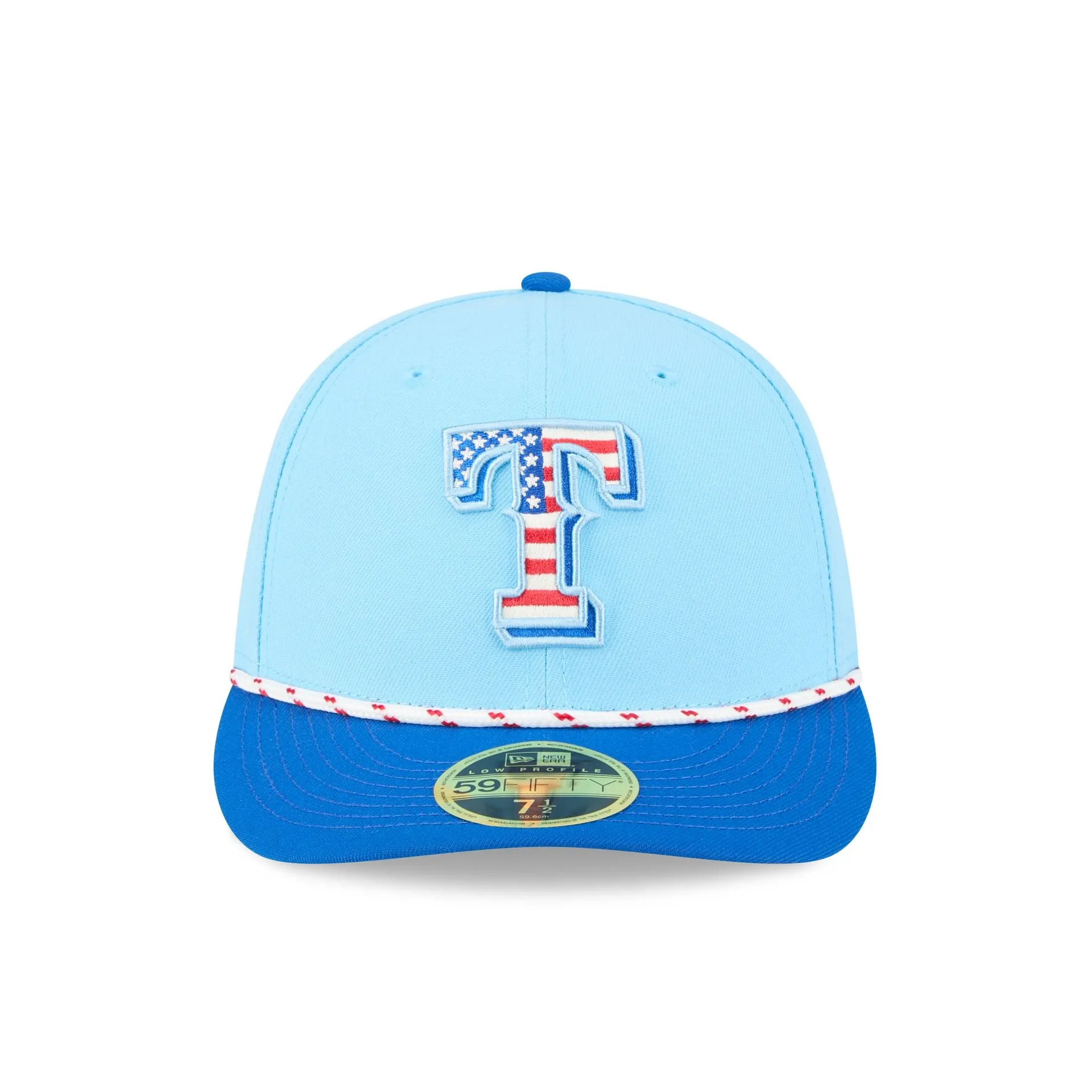 Texas Rangers Independence Day 2025 Low Profile 59FIFTY Fitted Hat sold by New Era product image thumbnail 2