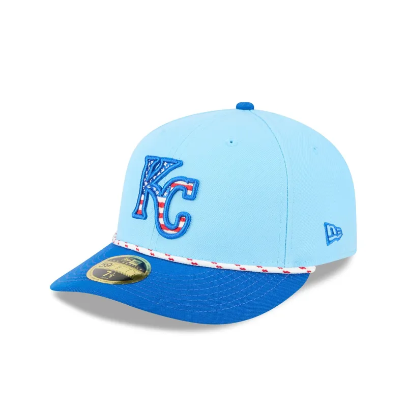 Kansas City Royals Independence Day 2025 Low Profile 59FIFTY Fitted Hat sold by New Era