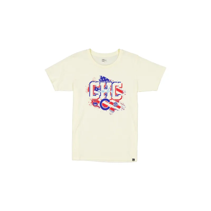 Chicago Cubs Independence Day 2025 Women's T-Shirt sold by New Era