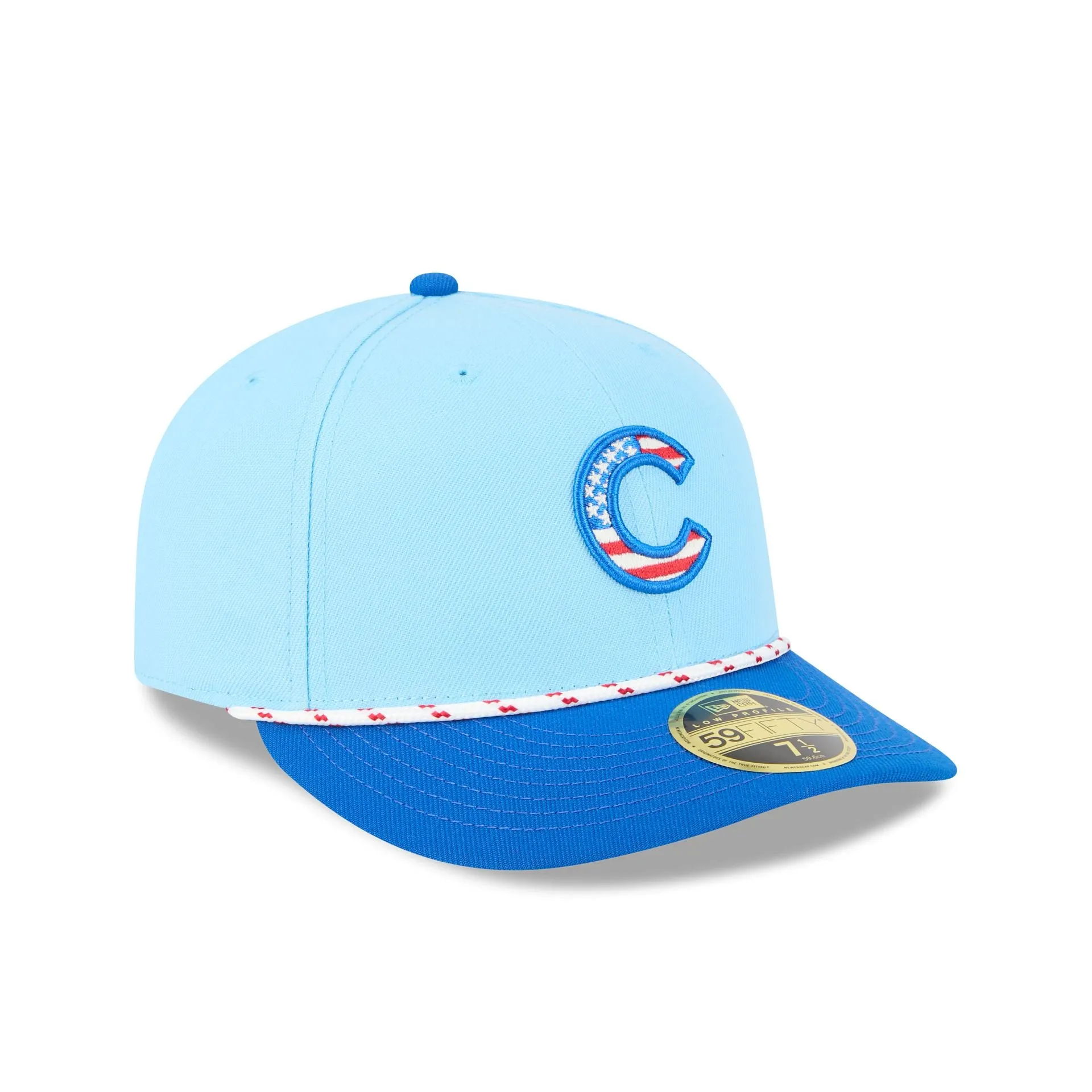 Chicago Cubs Independence Day 2025 Low Profile 59FIFTY Fitted Hat sold by New Era product image thumbnail 3