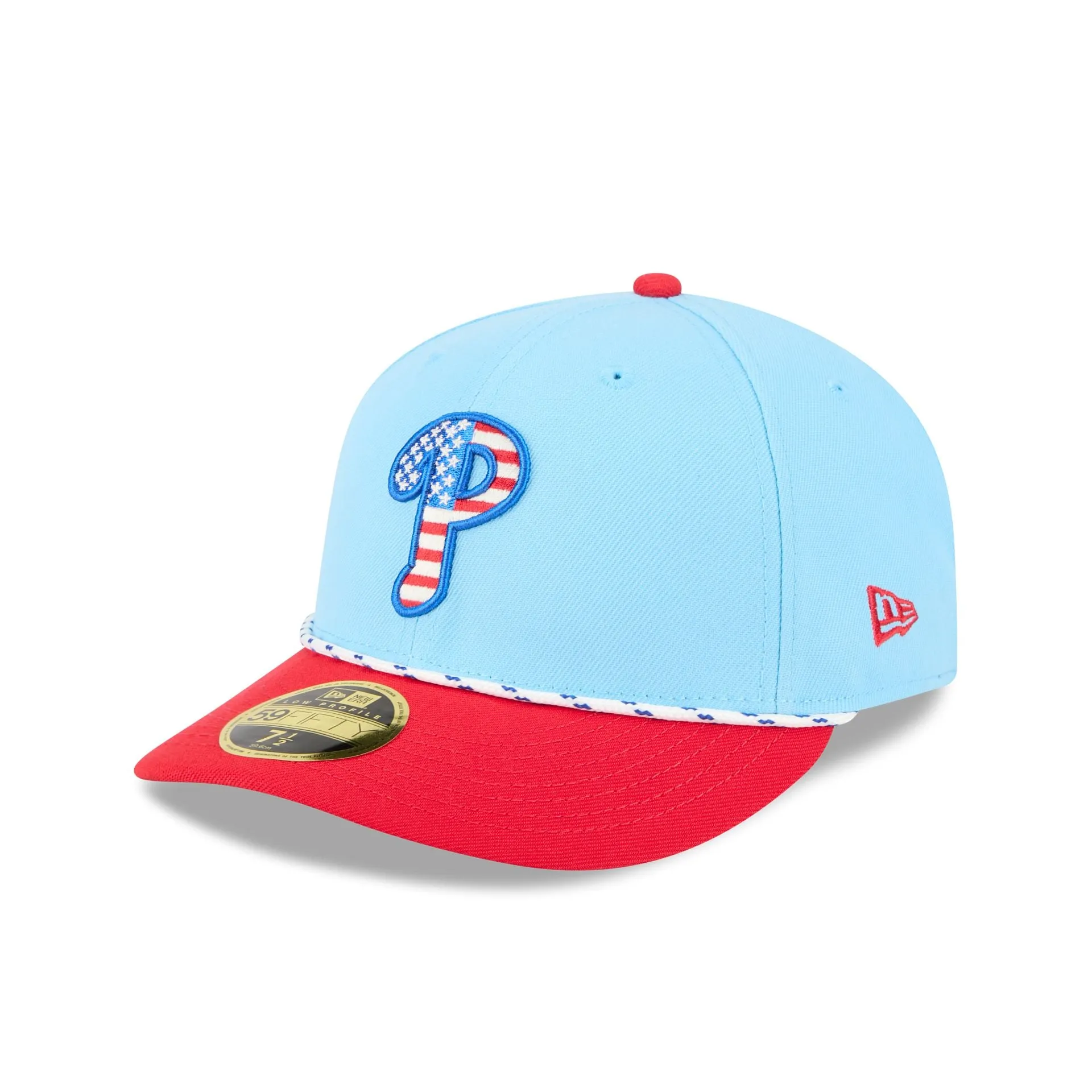 Philadelphia Phillies Independence Day 2025 Low Profile 59FIFTY Fitted Hat sold by New Era