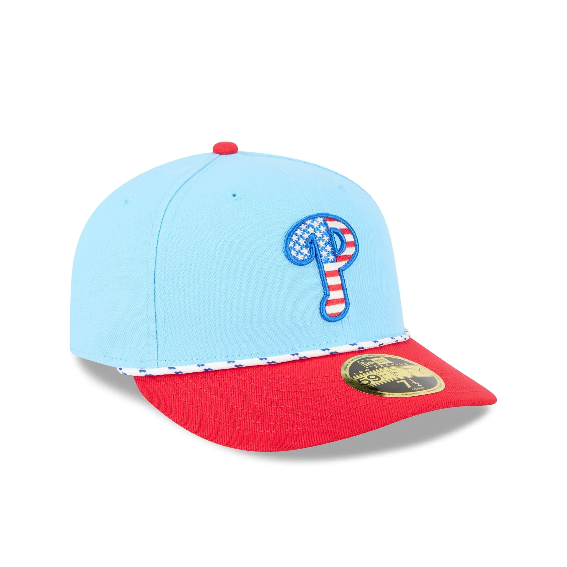 Philadelphia Phillies Independence Day 2025 Low Profile 59FIFTY Fitted Hat sold by New Era product image thumbnail 3