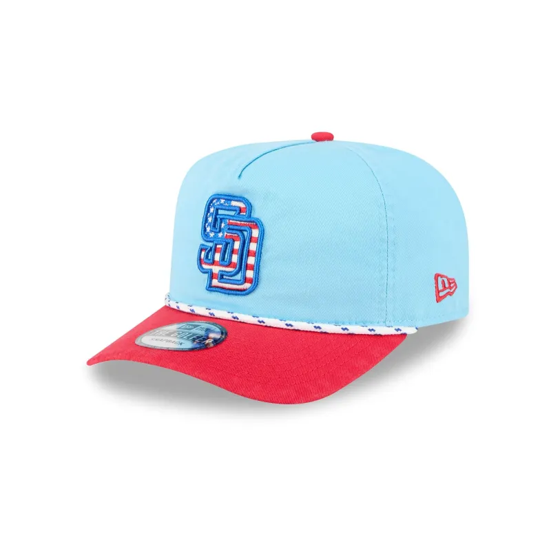 San Diego Padres Independence Day 2025 Golfer Hat sold by New Era