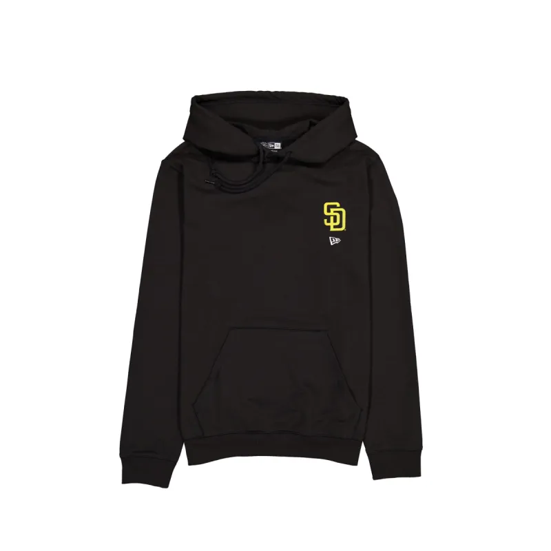 San Diego Padres Logo Essentials Black Hoodie sold by New Era