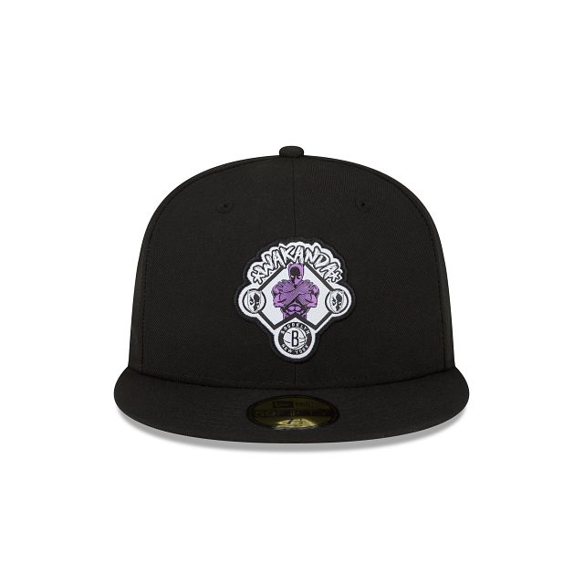 Marvel X Brooklyn Nets Alt 59FIFTY Fitted Hat sold by New Era product image thumbnail 2