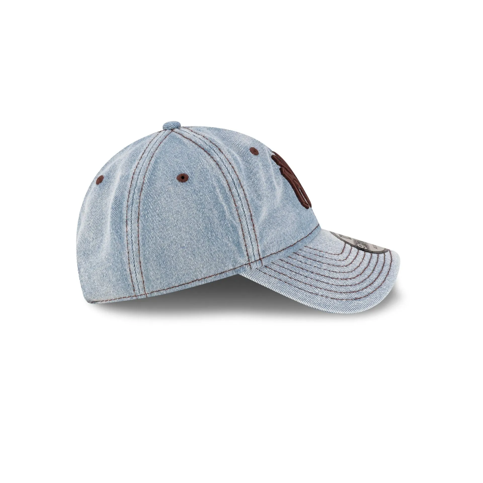 New York Yankees Light Blue Denim 9FORTY Adjustable Hat sold by New Era product image thumbnail 5