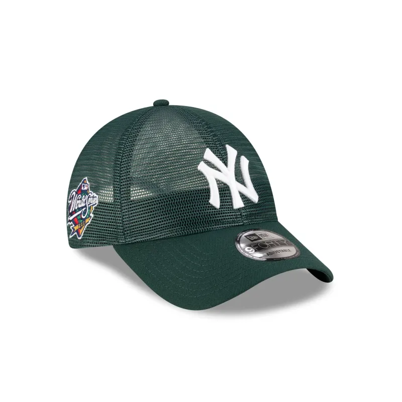 New York Yankees Dark Green Mesh 9FORTY Snapback Hat sold by New Era