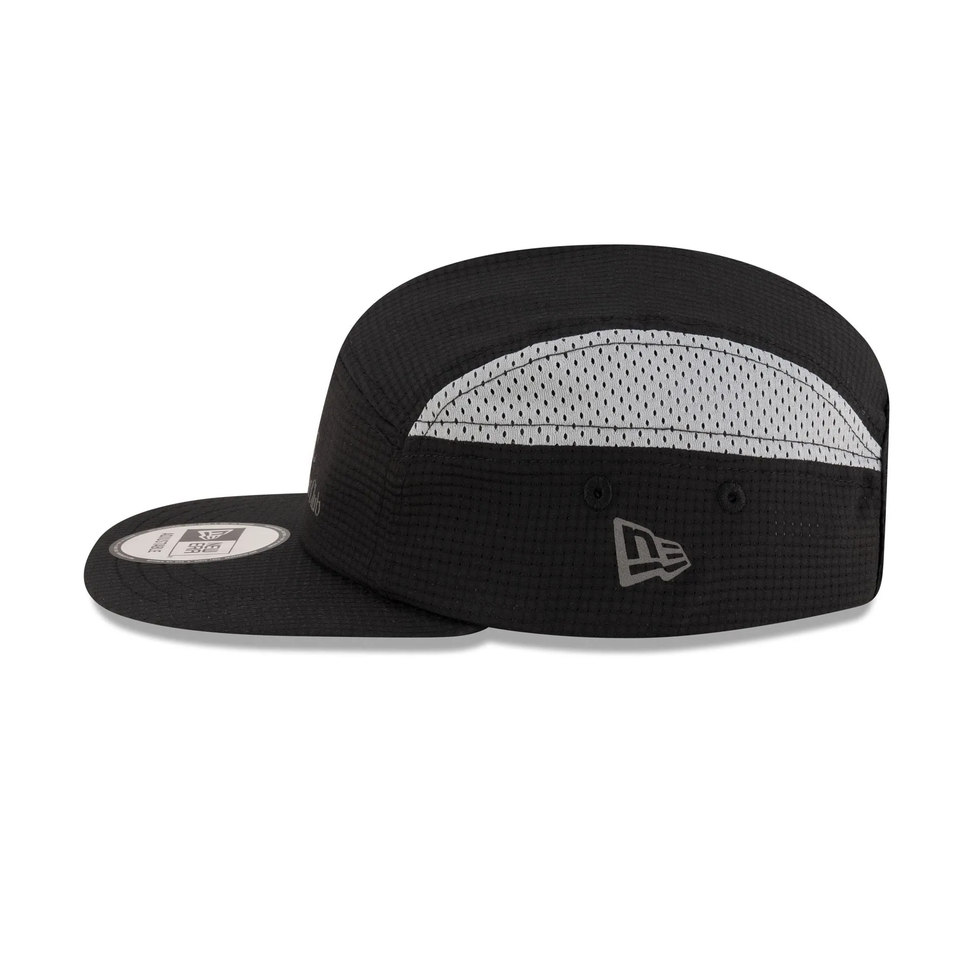 New Era Cap Run Club Black Camper Strapback Hat sold by New Era product image thumbnail 4