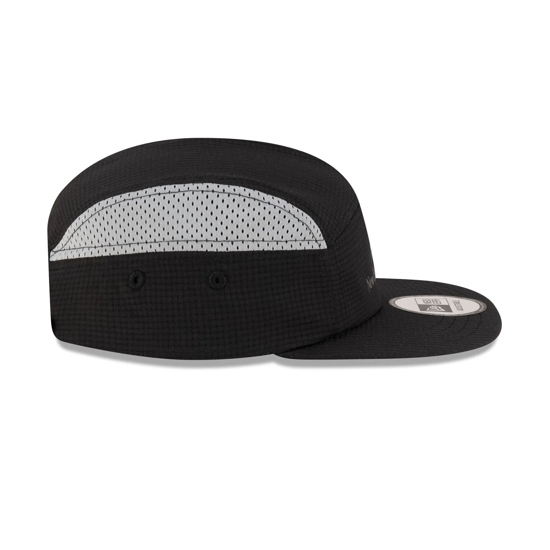 New Era Cap Run Club Black Camper Strapback Hat sold by New Era product image thumbnail 5