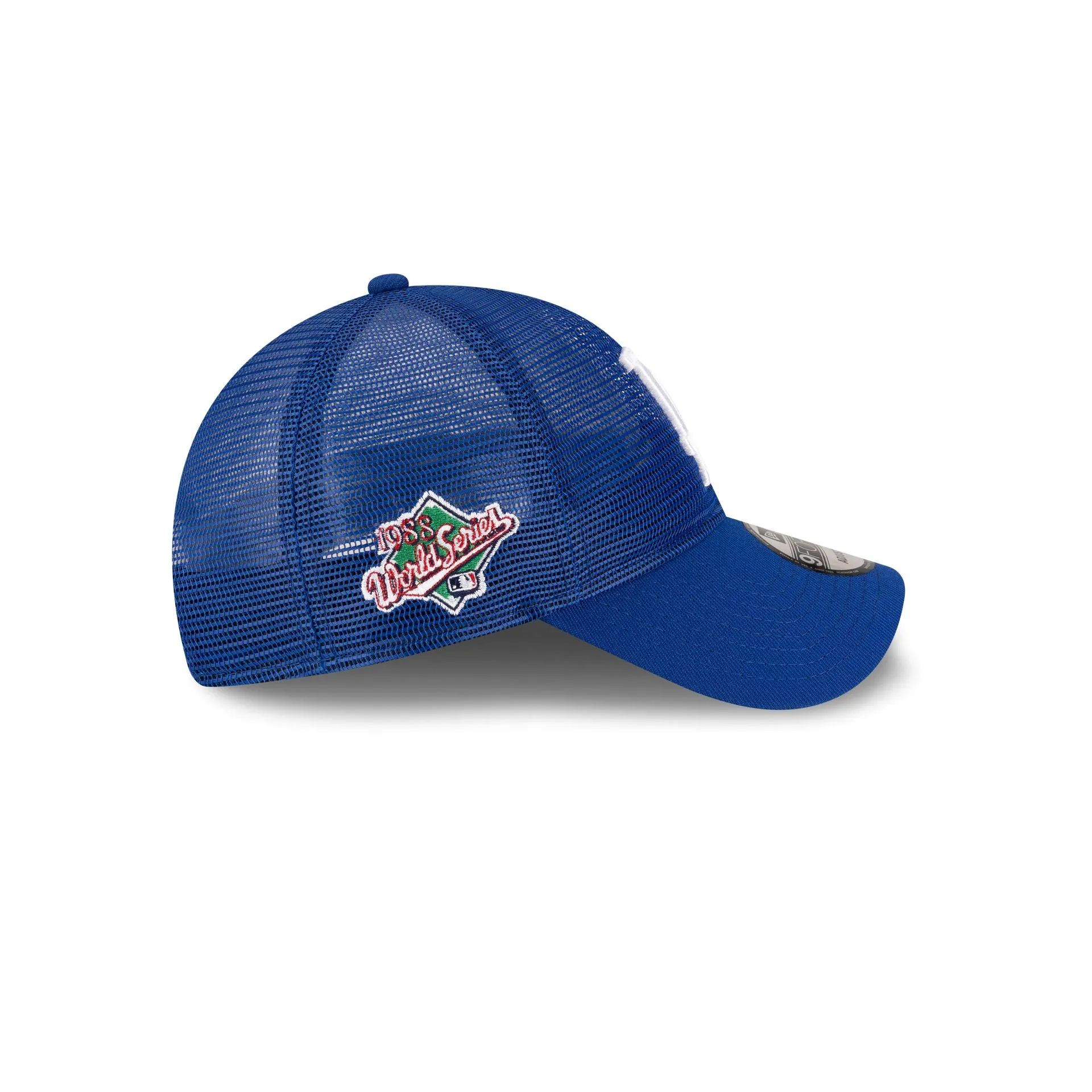 Los Angeles Dodgers Royal Blue Mesh 9FORTY Snapback Hat sold by New Era product image thumbnail 4