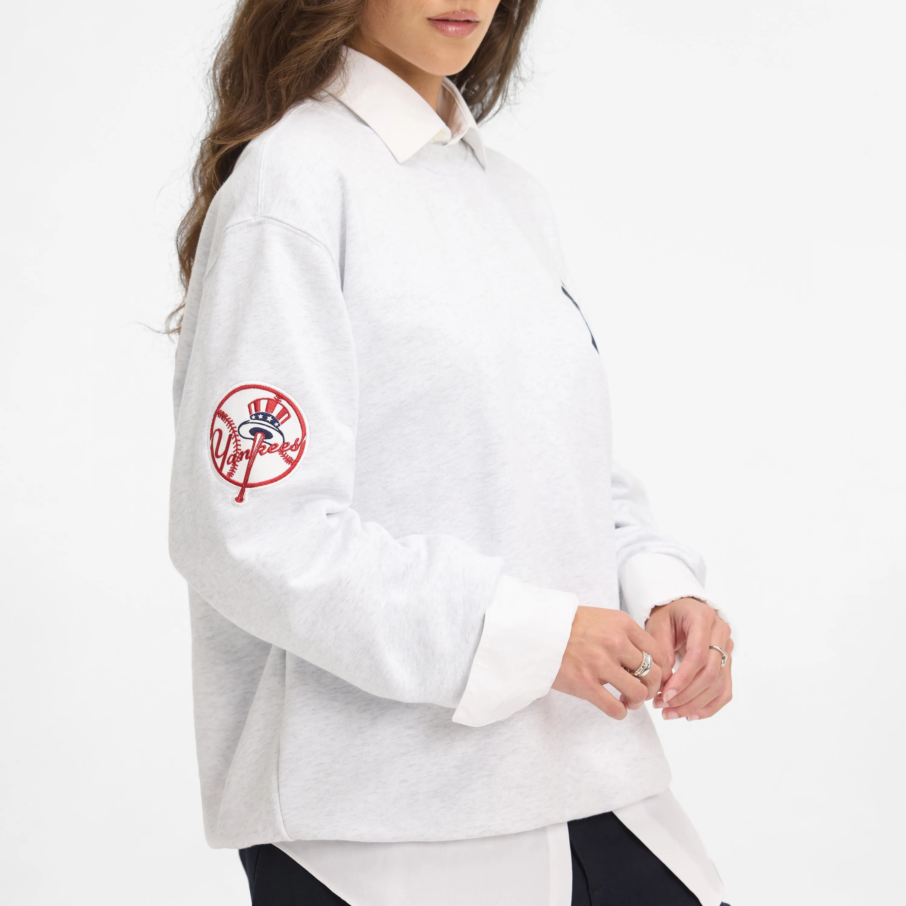 New York Yankees White Crewneck sold by New Era product image thumbnail 5