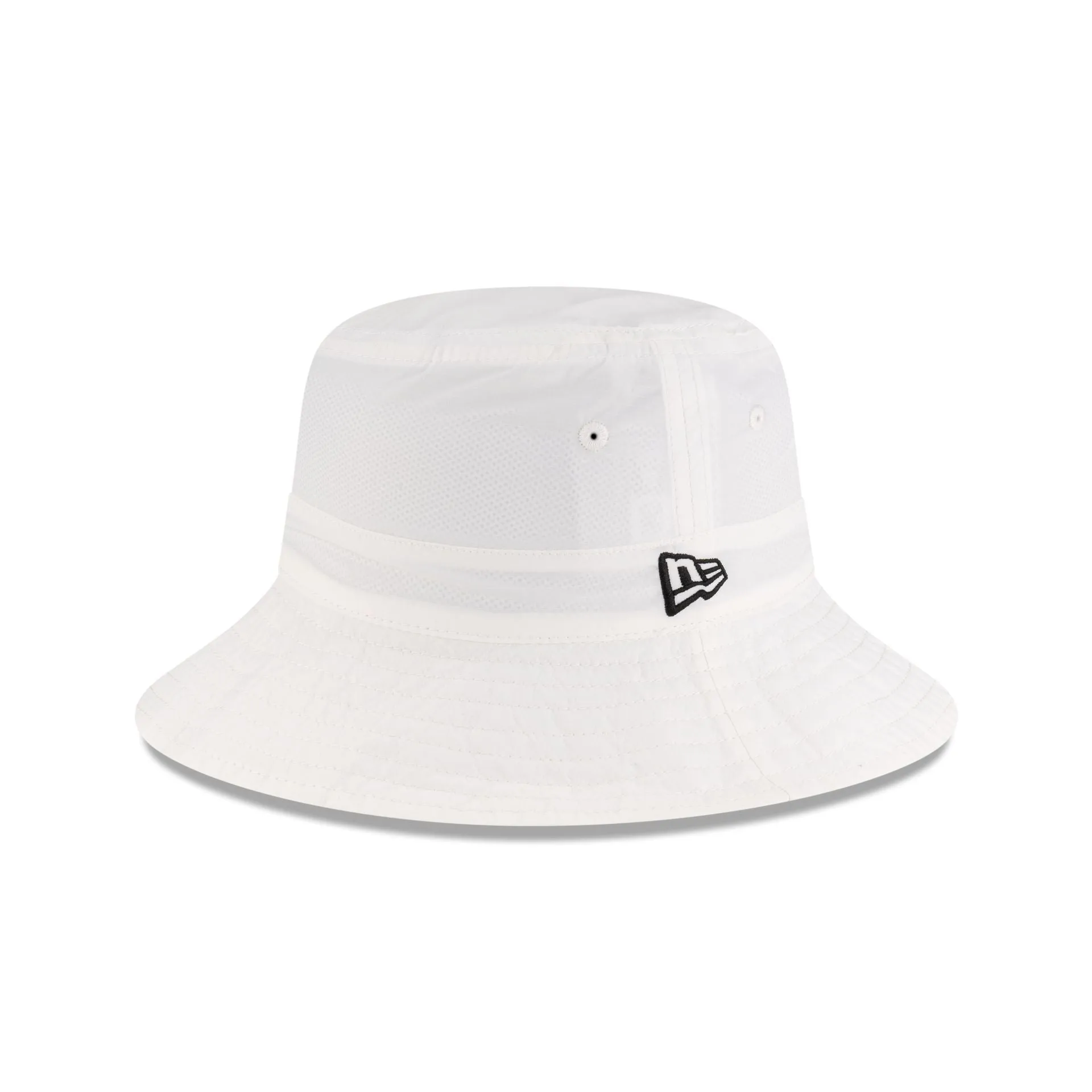 New Era Cap Packable Ripstop White Bucket Hat sold by New Era