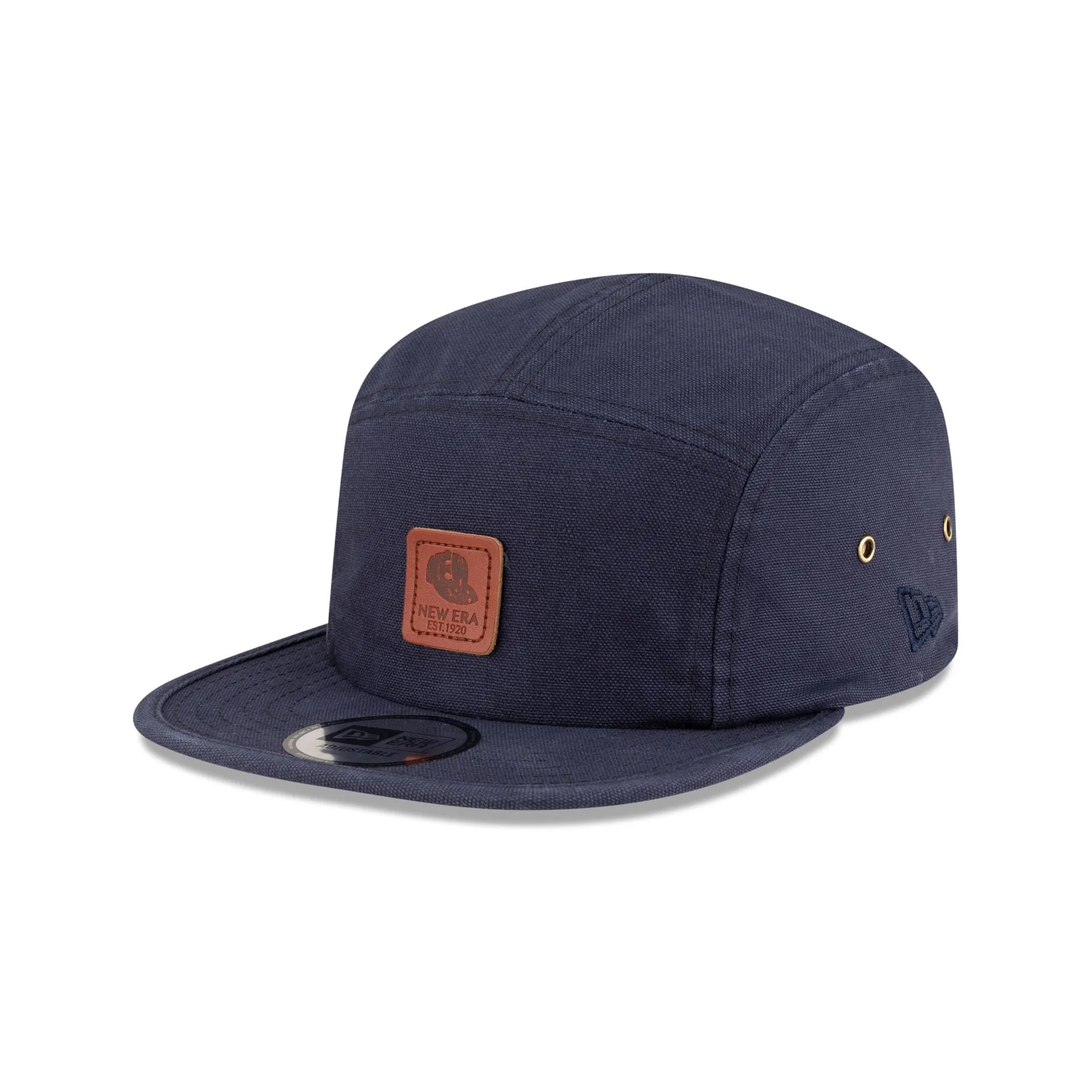 New Era Cap Navy Duck Canvas Camper Strapback Hat sold by New Era