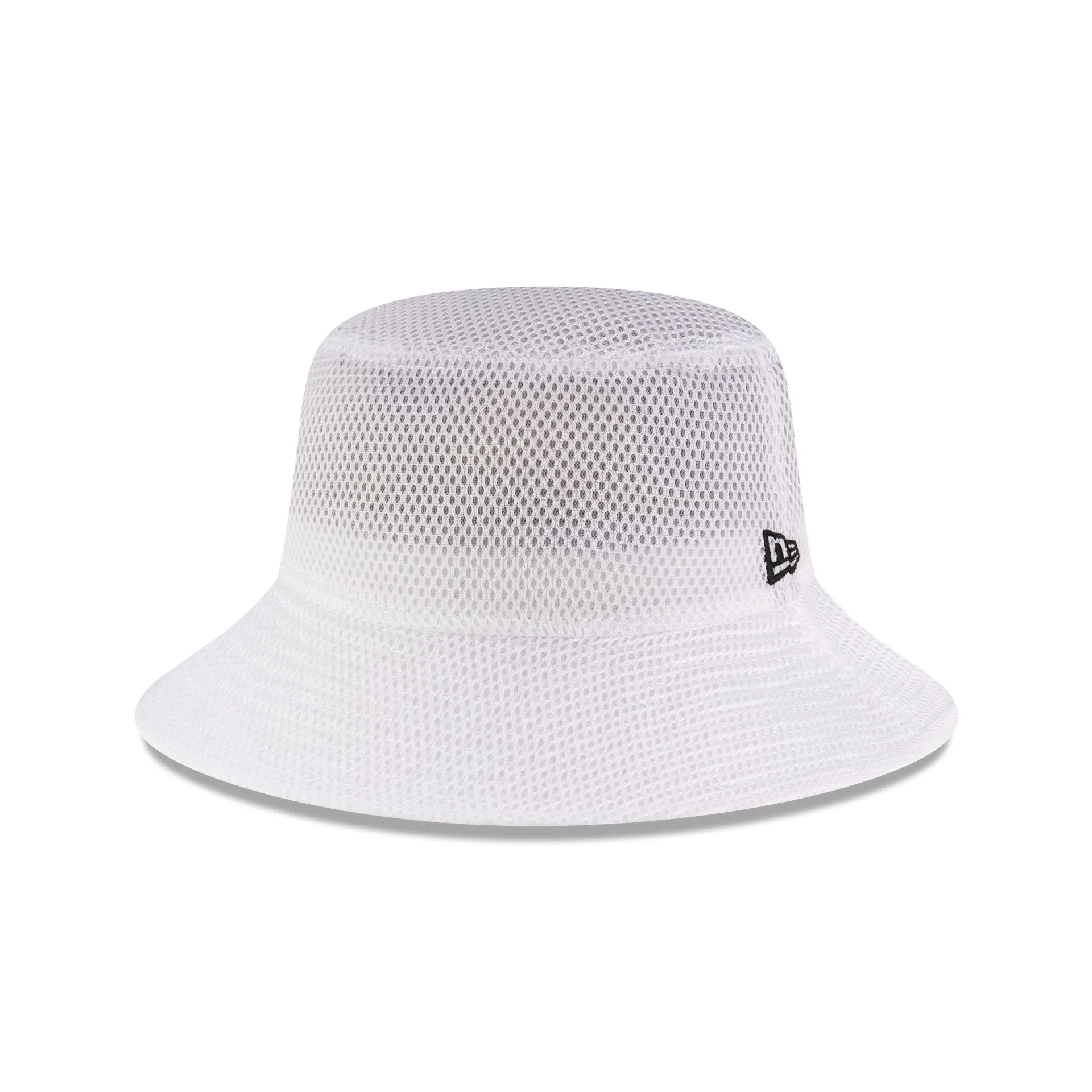 New Era Cap Air Mesh White Bucket Hat sold by New Era