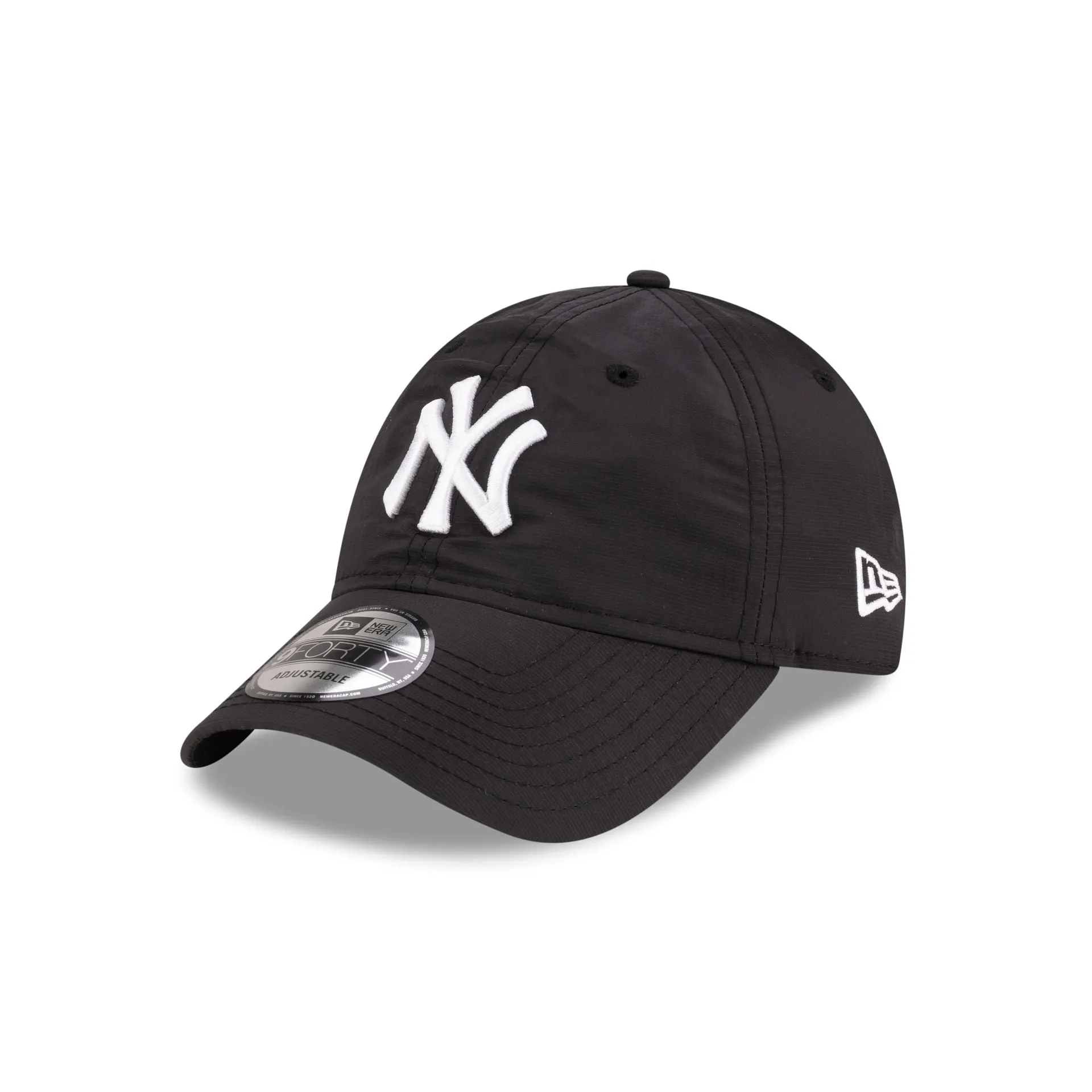 New York Yankees Black Nylon 9FORTY Adjustable Hat sold by New Era