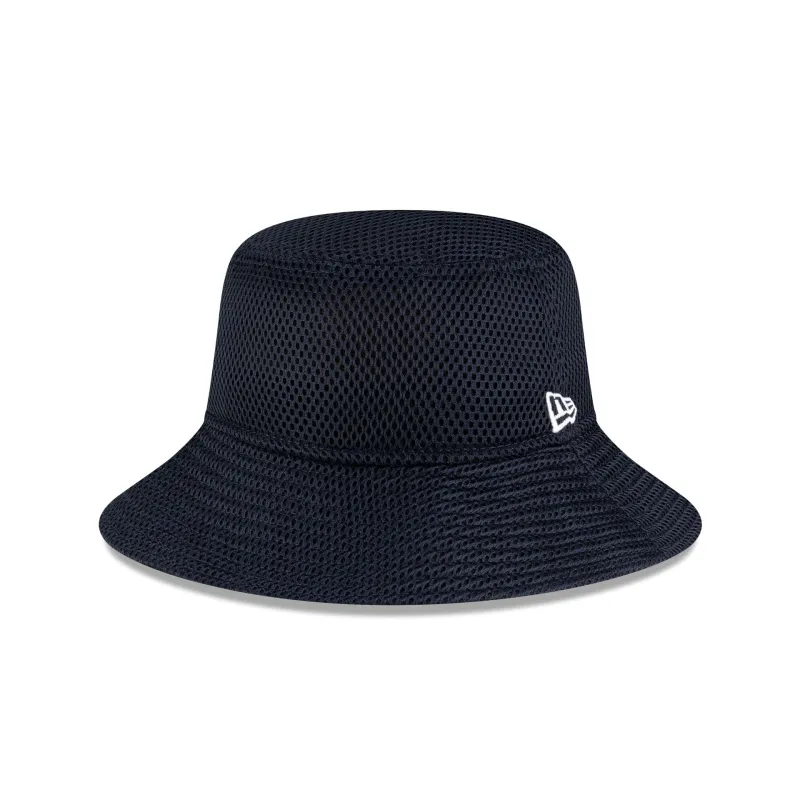 New Era Cap Air Mesh Navy Bucket Hat sold by New Era