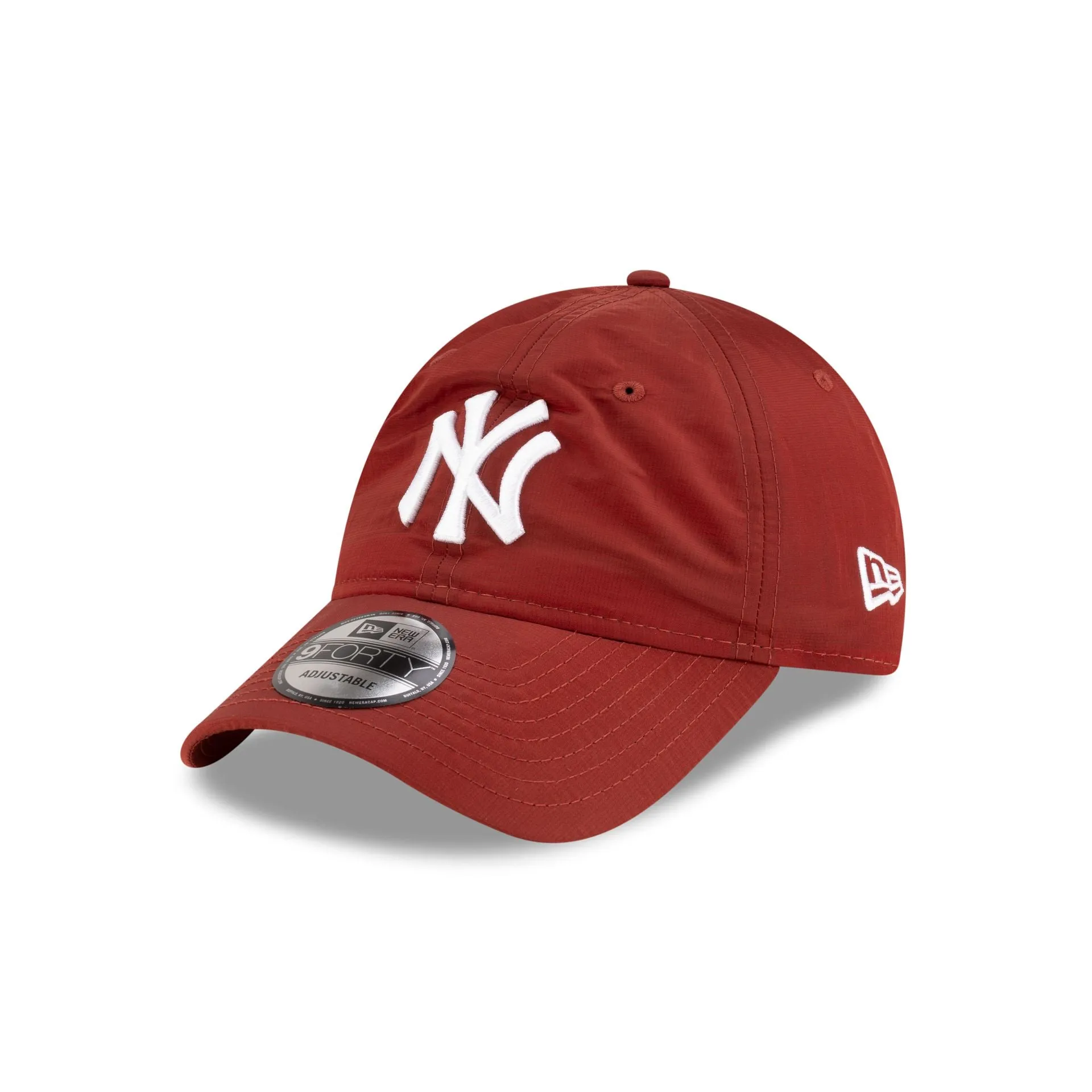 New York Yankees Red Nylon 9FORTY Adjustable Hat sold by New Era