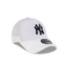 New York Yankees Air Mesh White 9FORTY Strapback Hat sold by New Era