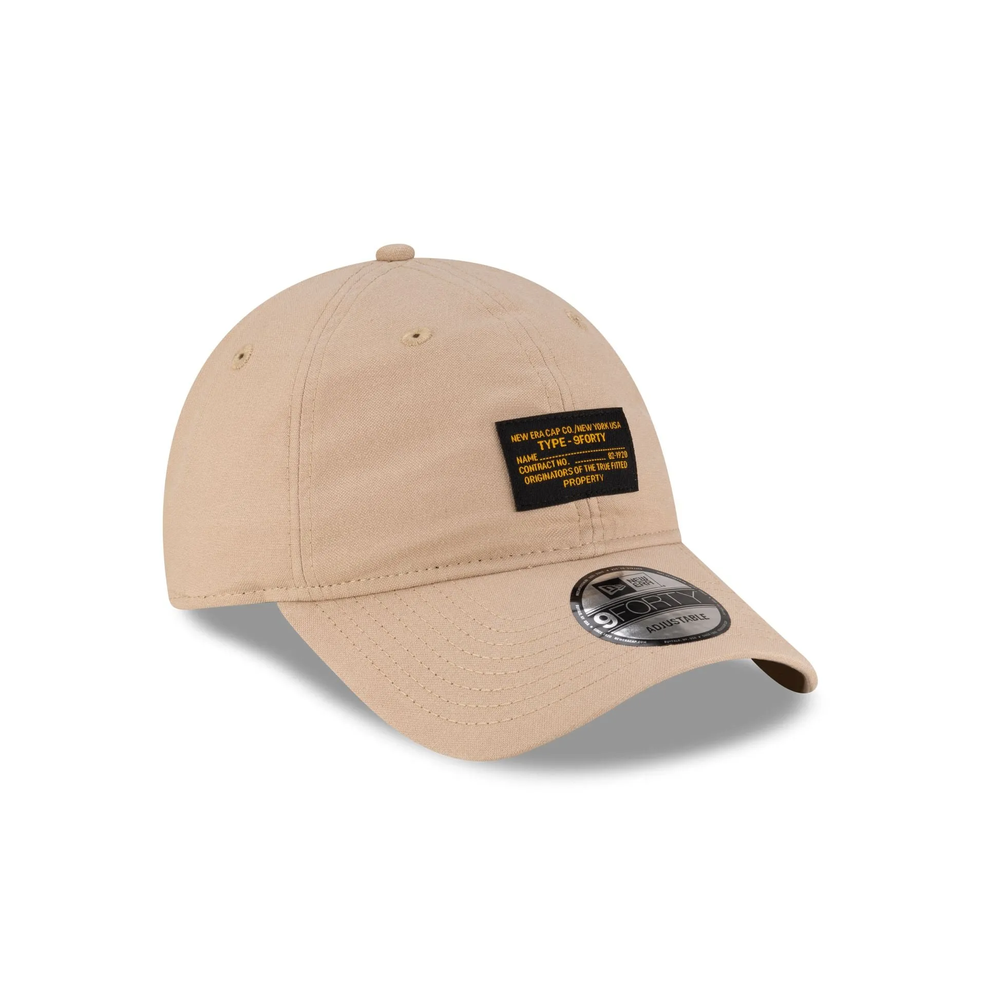 New Era Cap Beige Label 9FORTY Adjustable Hat sold by New Era product image thumbnail 3