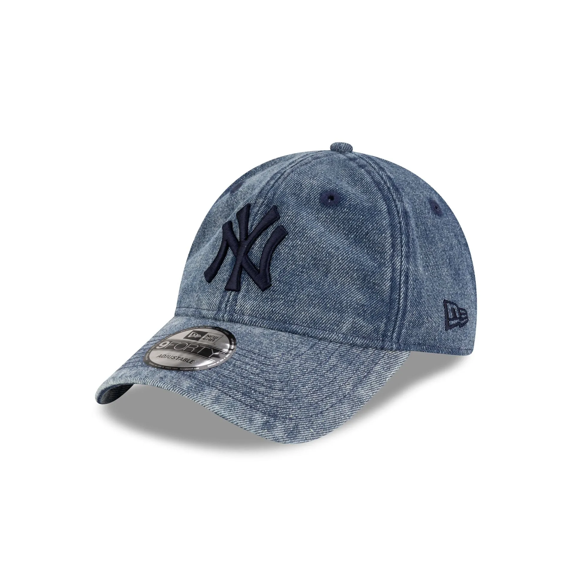 New York Yankees Blue Denim 9FORTY Adjustable Hat sold by New Era