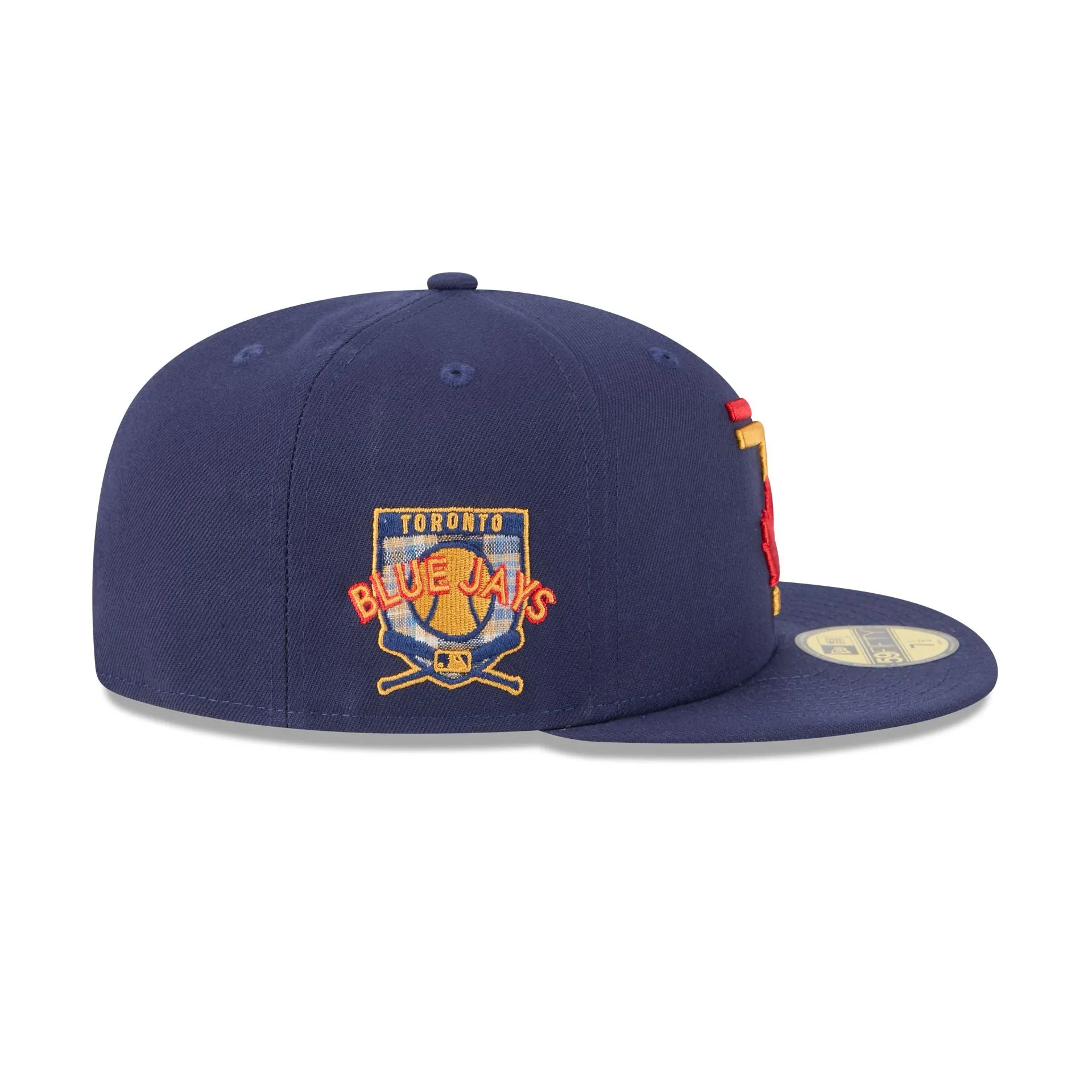 Toronto Blue Jays Blue Tartan 59FIFTY Fitted Hat sold by New Era product image thumbnail 4