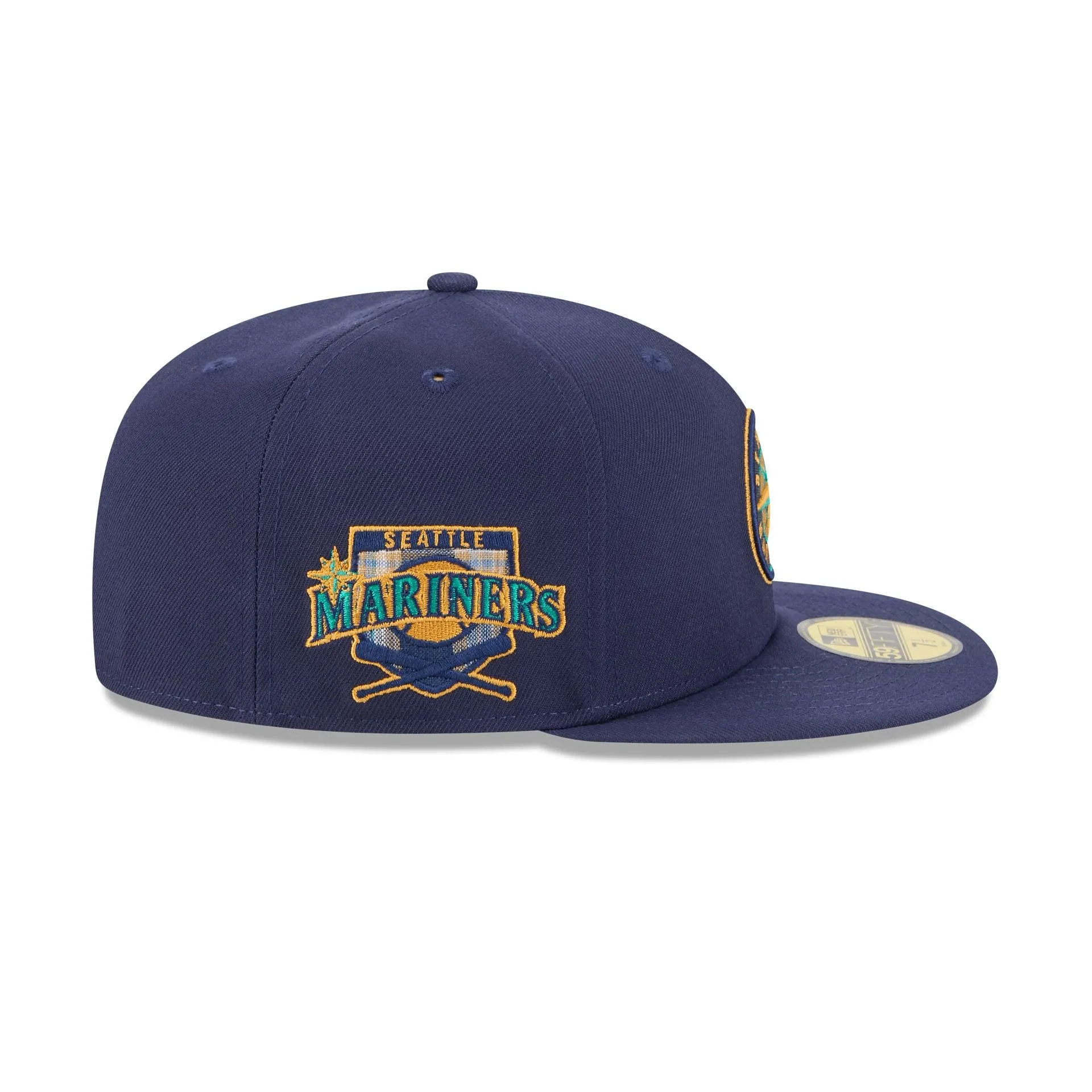 Seattle Mariners Blue Tartan 59FIFTY Fitted Hat sold by New Era product image thumbnail 4