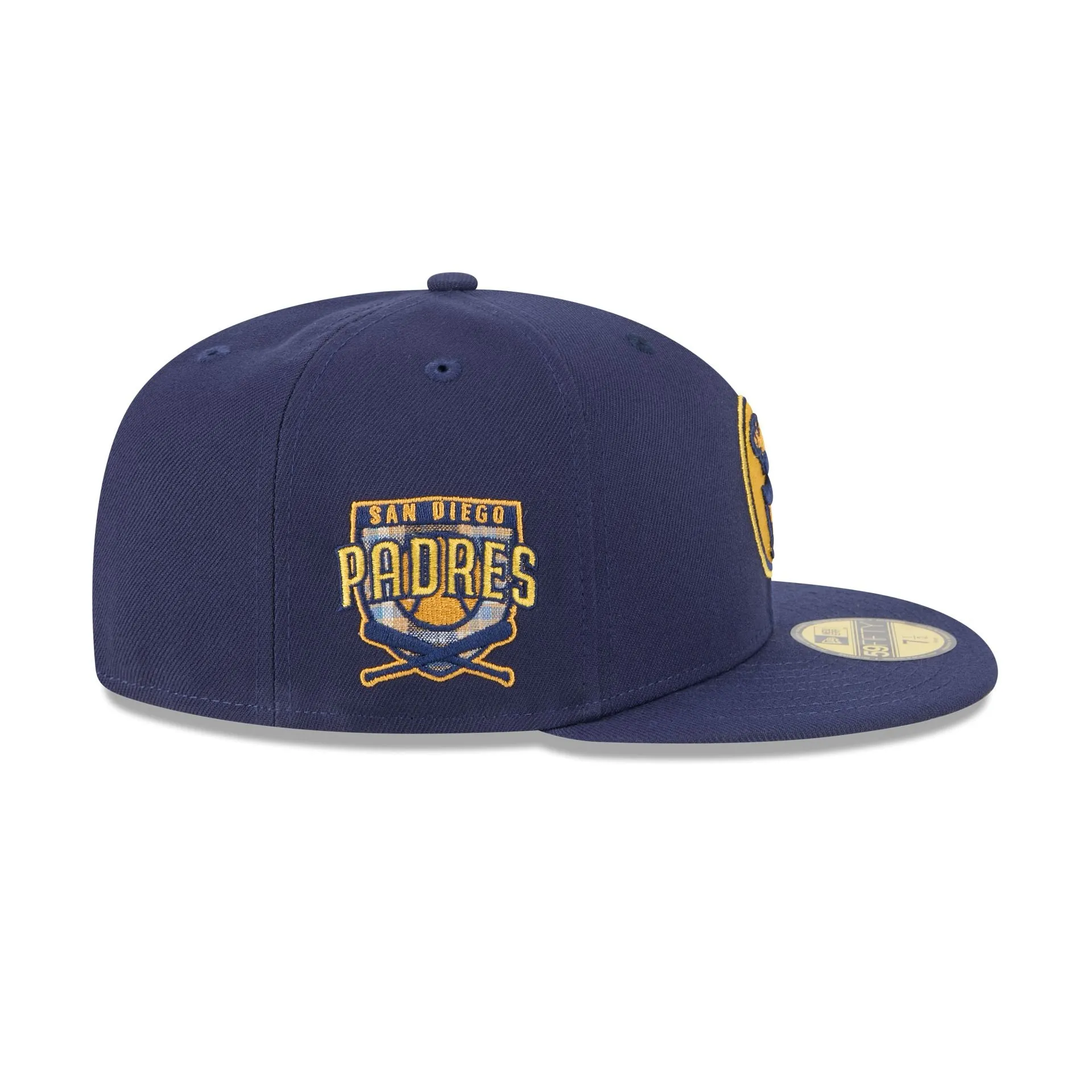 San Diego Padres Blue Tartan 59FIFTY Fitted Hat sold by New Era product image thumbnail 4